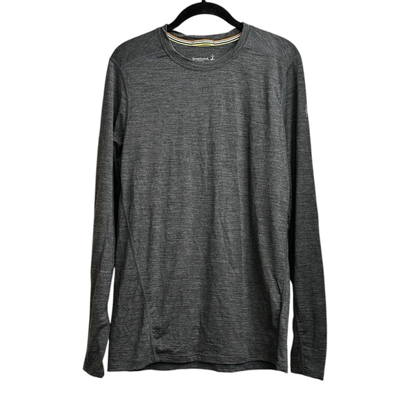 Smartwool Merino Wool Base Layer Long Sleeve T-Shirt Hiking Camp Size Small - Picture 1 of 7